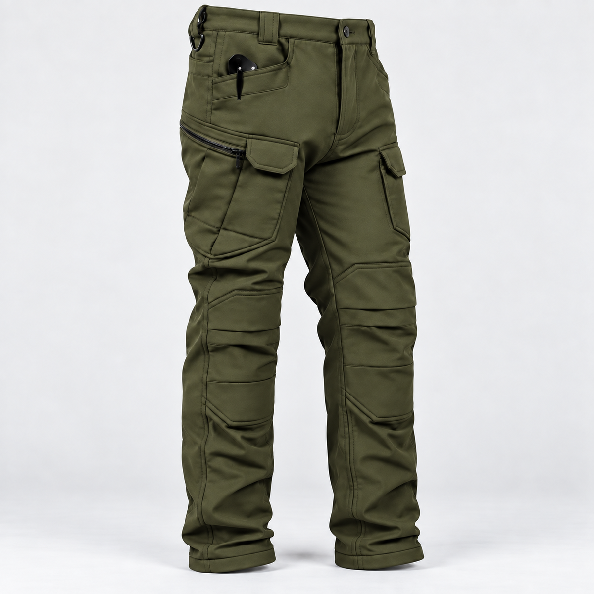 Men’s Fleece-Lined Cargo Work Pants