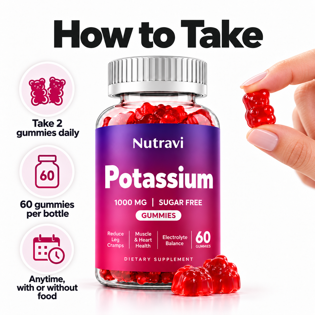 Nutravi™ Potassium Gummies